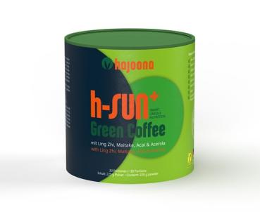 h-SUN+ Green Coffee, Dosenabfüllung 225g